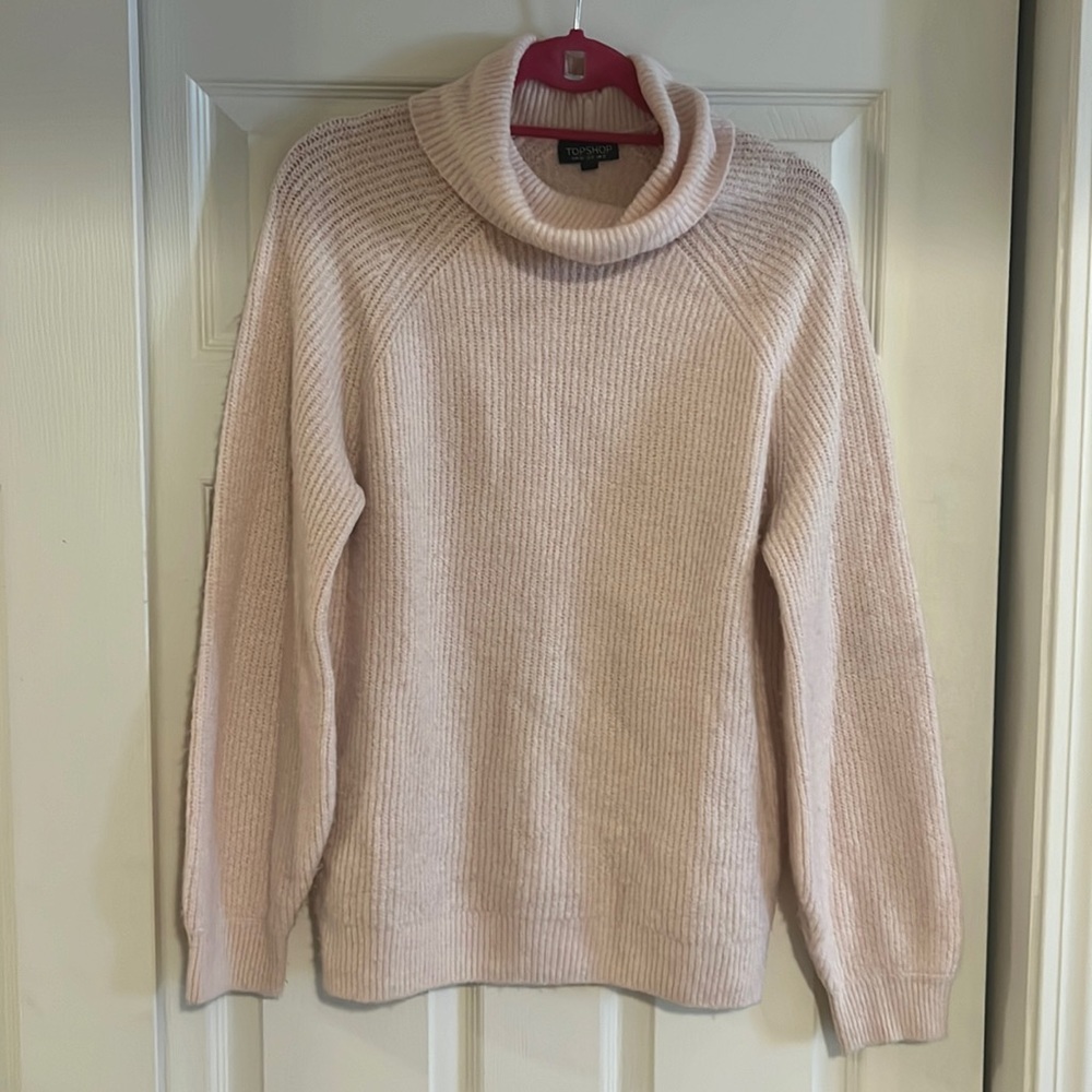 Top Shop Pink Sweater size 8